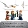 LEGO Jurassic World Quetzalcoatlus: Agguato Aereo, Giochi per Bambini dai 7 Anni in su con Dinosauri Giocattolo e 3 Minifigure I