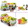 LEGO Friends Camion Riciclaggio Rifiuti, con Mini Bambolina Emma, Set Costruzioni Nettezza Urbana Giocattolo, Giochi per Bambini