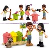 LEGO Friends Camion Riciclaggio Rifiuti, con Mini Bambolina Emma, Set Costruzioni Nettezza Urbana Giocattolo, Giochi per Bambini