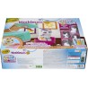 CRAYOLA Wahimals Pets - Spray Boutique, Set attività Colora Lava Ricolora con 4 Cuccioli, Ambientazione Toletta e Aerografo a Ba