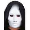 Carnival Toys - Maschera Viso Grande Bianca da Pitturare, 00083