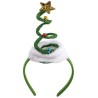 Carnival Toys - Cerchietto Albero Natale a Spirale Verde, 09747