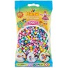 Hama - Bustina Perline, 1000 Pezzi, Colore: Misto pastello - AMA207-50