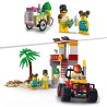 LEGO City Postazione del Bagnino, Set con ATV e Strada, Giocattoli Creativi, Idea Regalo per Bambini di 5 Anni, 60328