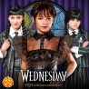 Rubies - Parrucca con trecce e frangetta, ufficiale Wednesday, Mercoledì Addams, per Halloween, Carnevale, Cosplay, 2000154
