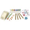 Clementoni - Idea-Surprise Box-Nature Craft - 5 Diverse creazioni, Kit Pittura Bambini, Pasta da Modellare, Gioco Creativo - CL1