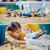 LEGO - City Batiscafo Artico, Barca con Mini-Sottomarino e Animali Marini come Squalo, Granchio, Tartaruga e Manta, Set Immersio