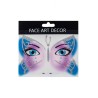 Carnival Toys - Cartella Tatuaggio Viso Farfalla, 09467