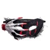 Carnival Toys - Maschera in Plastica con Tessuto Garza e Mano Insanguinata, 00542