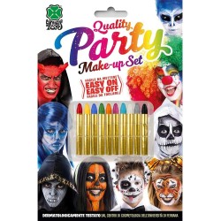 Carnival Toys - Set di 10 Matite Colori Assortiti in Blister, 09445