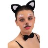 Carnival Toys - Cartella Decorazioni Adesive Viso Crystal Gattina, in busta, 09653