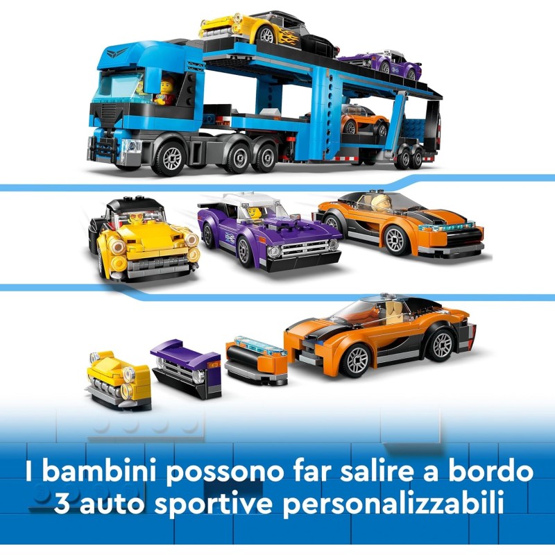 Lego Creator Macchinine Di Lego Giocattolo Lego City Camion Con