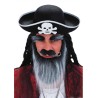 Carnival Toys - Cappello Pirata In Feltro con Teschio (Carnevale Feste Travestimenti), 05633