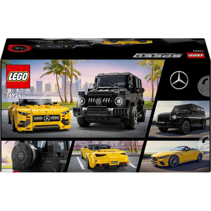 LEGO Speed Champions Mercedes-AMG G 63 e Mercedes-AMG SL 63,