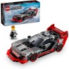 LEGO Speed Champions Audi S1 e-tron quattro, auto giocattolo da corsa, modello Audi costruibile per bambini, auto giocattolo ros