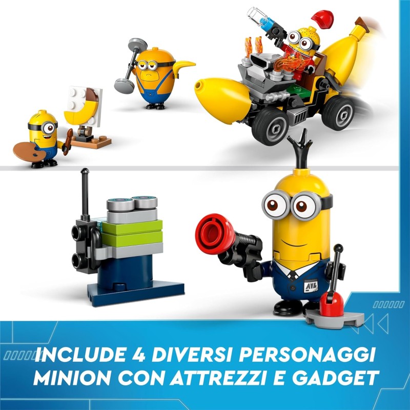 LEGO Cattivissimo Me I Minions e l'Auto Banana, Set dal Film della