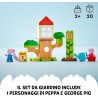 LEGO DUPLO Il Giardino e la Casa sull’Albero di Peppa Pig, da 2 Anni, Playset Creativo con Personaggi e Accessori, Giocattolo Id