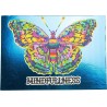 Nice Group - DIAMANTINY Level Up - Creative Art, Diamond Painting Kit Crea il Mosaico, POP, Farfalla - 96011