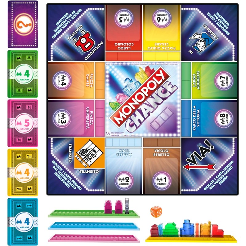 GIOCO DA TAVOLO vintage Hasbro Monopoly The Disney Edition per famiglie