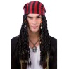 Carnival Toys - Parrucca Pirata Con Bandana in Scatola, PVC, 02815