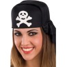 Carnival Toys - Bandana Nera in Feltro e Tessuto, 05913
