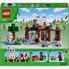 LEGO Minecraft Il Castello del Lupo Giocattolo da Costruire con il Personaggio del Domatore, 2 Animali e 2 Scheletri con Armi, d