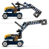 LEGO 42147 Technic Camion Ribaltabile, Set 2 in 1 con Camioncino ed Escavatore Giocattolo - LG42147