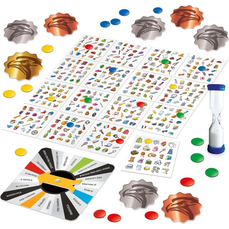 Ludic Occhio Di Falco Aguzza La Vista E Vinci It55546 Gioco Di Società