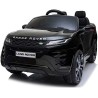 ATAA Range Rover Evoque 12v - Nero - Macchina elettrica per Bambini e Bambine Range Rover Evoque 12v e Due Motori con Comando pe