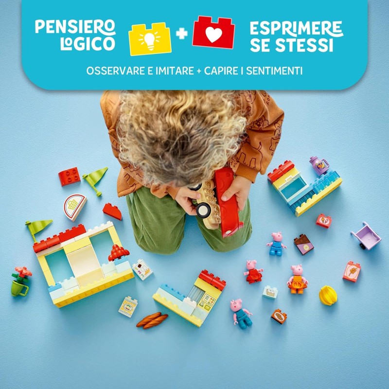 LEGO DUPLO 10434 Il Supermercato di Peppa Pig con Personaggi