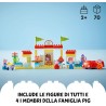 LEGO - DUPLO 10434 Il Supermercato di Peppa Pig con 4 Personaggi, Set con Macchina Giocattolo e Negozio da Costruire in Mattonci