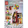 LEGO - Disney e Pixar 43217 Casa di “Up”, Modellino da Costruire con Palloncini e Figure di Carl, Russell e Dug, Serie 100° Anni