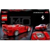 LEGO - Speed Champions 76934 Supercar Ferrari F40, Modellino di Auto Sportiva da Costruire, Macchina Giocattolo da Collezione co