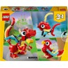 LEGO - Creator 31145 3 in 1 Drago Rosso, Giochi per Bambini e Bambine da 6 Anni Fan degli Animali, Action Figure Ricostruibile i