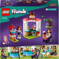 LEGO 41753 Friends Negozio di Pancake, Set Giochi Creativi per Bambini e Bambine dai 6 Anni con le Mini Bamboline Paisley e Luna
