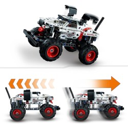 LEGO 42150 Technic Monster Mutt Monster Jam Dalmata, Set Monster Truck 2 in 1 con Pull-Back, Auto Offroad e Camion Giocattolo