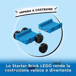 LEGO 60391 City Camion da Cantiere e Gru con Palla da Demolizione, Set con Veicoli Giocattolo da Trasporto ed Escavatore