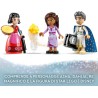 LEGO - Disney Wish Il Castello di Re Magnifico, dal Film Wish con le Mini Bamboline di Asha, Dahlia e Re Magnifico più la Figura