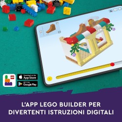 LEGO - Friends Pista da Sci e Baita, Set Sport Invernali, con Mini Bamboline di Liann, Aron e Zac e Figura Di Animale Fox, 41756