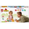 LEGO DUPLO Il Treno degli Animali, Giochi per Bambini e Bambine da 1.5 Anni in su da Costruire, Giocattolo Educativo in Età Pres