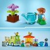 LEGO DUPLO Cura di Api e Alveari, Gioco Educativo età Prescolare con 2 Personaggi e Camion Giocattolo, Set da Costruire e Ricost