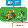 LEGO Super Mario Pack di Espansione Picnic alla Casa di Mario, con Figura di Yoshi Giallo da Abbinare a Uno Starter Pack, 71422