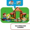 LEGO Super Mario Pack di Espansione Picnic alla Casa di Mario, con Figura di Yoshi Giallo da Abbinare a Uno Starter Pack, 71422