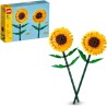LEGO Creator Girasoli Set di Fiori Finti da Costruire, Bouquet da Esporre come Accessorio per la Camera da Letto o come Decorazi