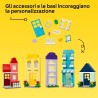 LEGO Classic Case Creative, Set Costruzioni in Mattoncini, Giochi Creativi, Modellini di Casa Giocattolo con Accessori per Giova