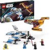 LEGO Star Wars E-Wing della Nuova Repubblica vs. Starfighter di Shin Hati, Set Serie Ahsoka con 2 Veicoli Giocattolo, Figura di 