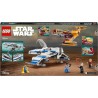 LEGO Star Wars E-Wing della Nuova Repubblica vs. Starfighter di Shin Hati, Set Serie Ahsoka con 2 Veicoli Giocattolo, Figura di 
