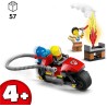 LEGO City Motocicletta dei Pompieri da Soccorso, con Moto Giocattolo dei Vigili del Fuoco, 2 Minifigure, Estintore e Barbecue da