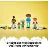 LEGO DUPLO Persone da Costruire con Grandi Emozioni, con 71 mattoncini, 5 Personaggi e 10 Facce per un Divertimento Personalizza