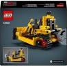 LEGO Technic Bulldozer da Cantiere, Set con Veicolo Giocattolo da Costruire, Regalo per i Fan delle Costruzioni, 42163